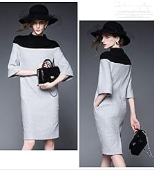 Wool General Print  Dress