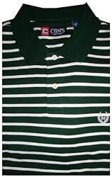 Men's Chaps by Ralph Lauren Polo Shirt Short Sleeved GREEN/WHITE Available in Several Sizes & Colors