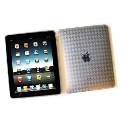 Skin Case for Apple iPad "Transparent Check Pattern"