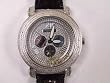 JoJIno Solid Stainless Steel w/ Yellow Floating Stones Genuine Diamond Bling Watch