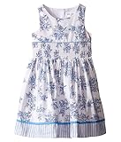 [ユーエス エンジェルス] Us Angels Cotton Poplin Tank Dress w/ Smock Waist & Full Skirt (Toddler/Little Kids) ド