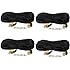 VideoSecu 4 Pack 100ft Feet BNC Video Power Cables Pre-made All-in-One Security Camera Extension Wires Cords with Free BNC RCA Connectors for CCTV DVR Home Surveillance System C18