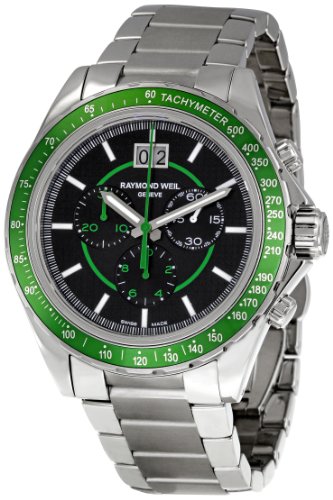 Raymond Weil Mens 8520-ST-20071 Sport Black Dial Watch Raymond Weil Mens 8520-ST-20071 Sport Black Dial Watch