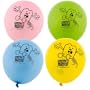 Wubbzy 12" Printed Latex Balloons Asst. (8 count)