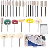 SPTA ロータリーツールアクセサリーセット付きボックス サンディング/グラインディングセット 為に 1/8"（3mm）シャンク Dremel (ドレメル）Proxxon ロータリーツール--サンディ