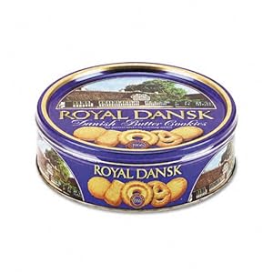 Royal Dansk Products - Royal Dansk - Cookies, Danish Butter, 12oz Tin - Sold As 1 Each - High-end quality cookies that have no preservatives or coloring added. - The ideal snack for sharing. - Royal Dansk Products - Royal Dansk - Cookies, Danish Butter, 12oz Tin - Sold As 1 Each - High-end quality cookies that have no preservatives or coloring added. - The ideal snack for sharing. -