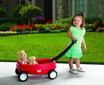 little tikes pull along cart