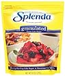 SPLENDA No Calorie Sweetener Granular, 9.7-Ounce Resealable Bags (Pack of 2)