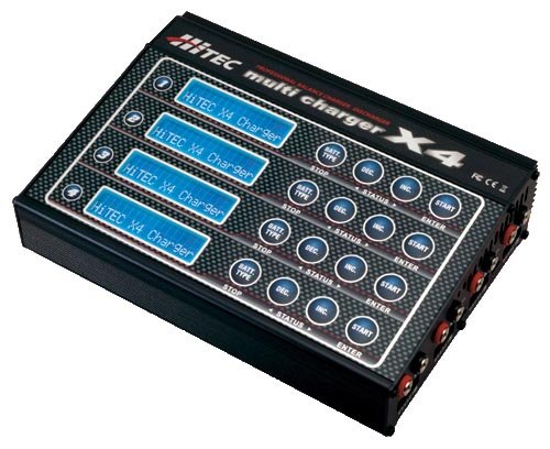 Hitec 44151 X4 Quad DC Multi-Charger