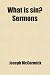 What is sin? Sermons
