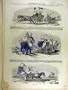 1846 India Mail-Cart Native Hack-Cab Sketches Old Print