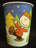 Peanuts : Snoopy, Charlie Brown & Woodstock Christmas 16oz Souvenir Cup
