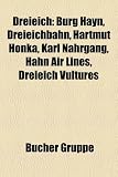 Dreieich: Burg Hayn, Dreieichbahn, Hartmut Honka, Karl Nahrgang, Hahn Air Lines, Dreieich Vultures