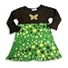 Girlfriends by Anita G - Girls Long Sleeve Dress, Brown, Green