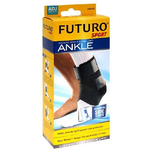 Futuro Sport Deluxe Ankle Stabilizer, One Size Adjustable (Pack of 2)