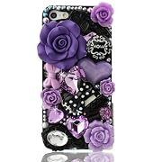 NOVA Case Glamour Bling Crystal iPhone Case iPhone 5 Purple Fairy Tale