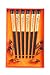 from Abacus Abacus High Quality Decorative Oriental Chinese Wooden Chopstick with Phoenix Design and Plastic Duck Design Chopstick Rest (Pack of 6) - UK CS-03