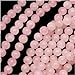 Rose Quartz Gemstone Round Pink Beads 6mm 15.5 Inch Strand