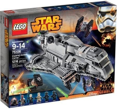 LEGO Star WarsImperial Assault Carrier Includes 5 minifigures with assorted weapons