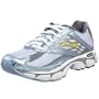 Brooks Women's Glycerin 8 Running Shoe, White/Sky Blue/Pavement, 9.5 B US