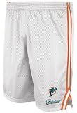 Miami Dolphins Big & Tall Rookie White Mesh Short XXX Large