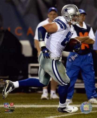 Jason Witten Dallas Cowboys 8x10 Photo (2007 Action Running)
