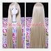 100cm Supper Long Beige Chii Chobits Straight Cosplay Wig Cw09