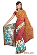 Bhavna Georgette Printed Casual Saree Sari Bellydance fabric