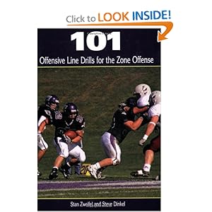 Offensive Line Lineman Coach blocking.