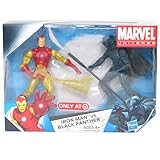 Marvel Universe 3 3/4 Inch Exclusive Action Figure 2Pack Iron Man Vs. Black Panther