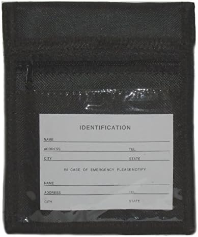 Black Military Tactical ID Badge Holder