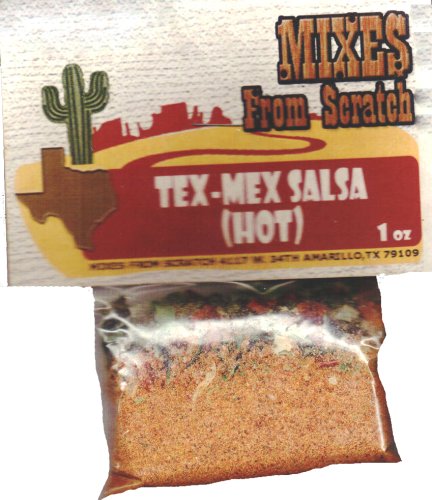 Mixes From Scratch - Tex-Mex Hot Salsa - 1 oz by Mixes From Scratch