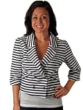 51EasymiVNL. SL160  MM COUTURE BY MISS ME STRIPED SAILOR JACKET