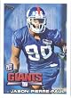 2010 Topps NFL Football Card # 23 Jason Pierre-Paul RC - New York Giants ( Rookie Card) NFL Trading Card in a Protective ScrewDown Case!