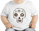 Sugar skull オーガニックベビーTシャツ 12 - 18 Months