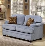Cheap Loveseat Sofa with Nail Head Couches  For Sale – Discount Benchley Couches