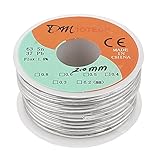 uxcell DMiotech 2mm 150G 63/37 ロジン コア フラックス 1.8％ 鉛 ロール はんだ ワイヤー