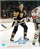 Mario Lemieux Autographed/Hand Signed 8x10 Photo (Pittsburgh Penguins) JSA