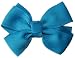 Posies Accessories Bitty Grosgrain Turquoise Blue Hair Bow