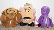 Hard to Find Toy Story 3 Lotso's Gang Stretch Octopus 10" Plush and 8" Face Changing Chunk Plush and 9" Poseable Mr. Potato Head