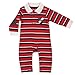 Hudson Baby Striped Polo Union Suit - HB Crest