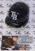 Jason Bartlett Autographed/Hand Signed Tampa Bay Rays Mini Helmet