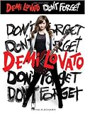 Demi Lovato - Don't Forget - Piano/Vocal/Guitar Artist Songbook