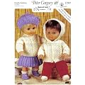 Peter Gregory Dolls Clothes Knitting Pattern: Jacket, Socks, Trousers, Sweater, Skirt, Beret (To fit 12"-14" 15"-18" 19"-22"doll (Suitable For Premature Babies)