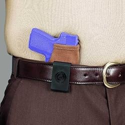 Galco Stow-N-Go Inside The Pant Holster for Glock 19, 23, 32 (Natural, Right-hand)