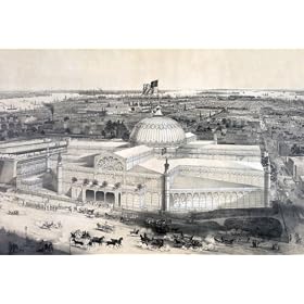 Crystal Palace at New York's First World's Fair, 1853 in Bryant Park - 16" x 20" - Fine-Art Gicl�e Photographic Print of an Image from the Library of Congress Collection