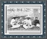 Historic Print (L): [Mexican picnic, Mexico] photo by Hugo Brehme, Mexico, D.F. by Olde Yankee Map and Photo Shoppe