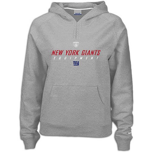 Giants Reebok Women's NFL Equipment Fleece Hoody