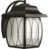 Progress Lighting P5638-20 1-Light Montreux Large LED Wall Lantern, Antique Bronze