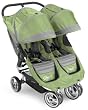 Baby Jogger City Mini Double Stroller - Green/Grey